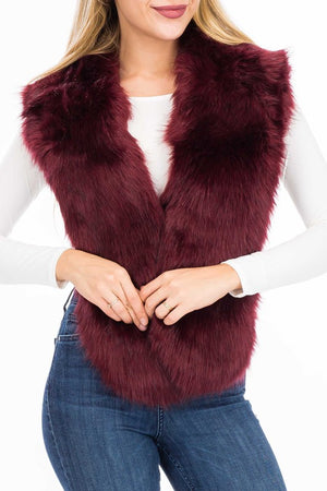 Faux Fur Shawl