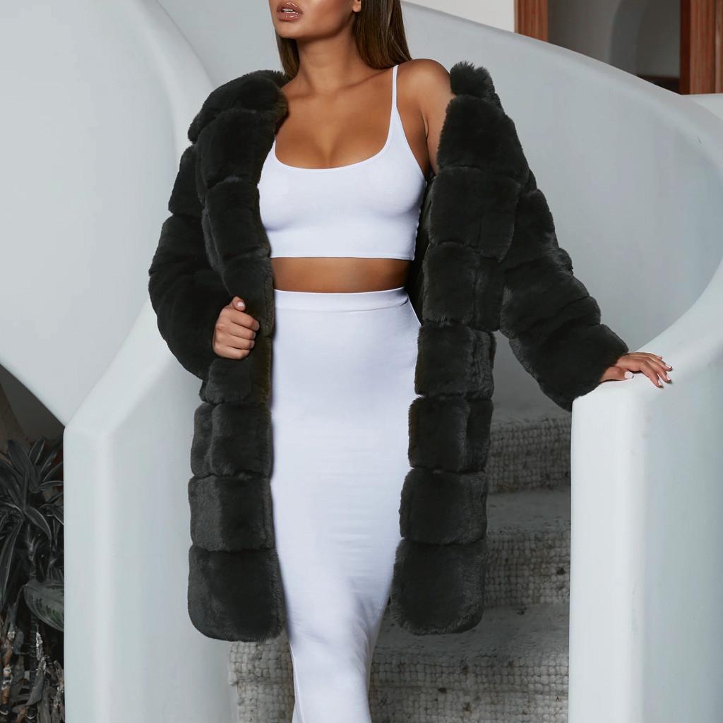 Faux Fur Coat