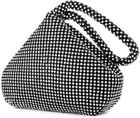 Rhinestone Pouch Clutch