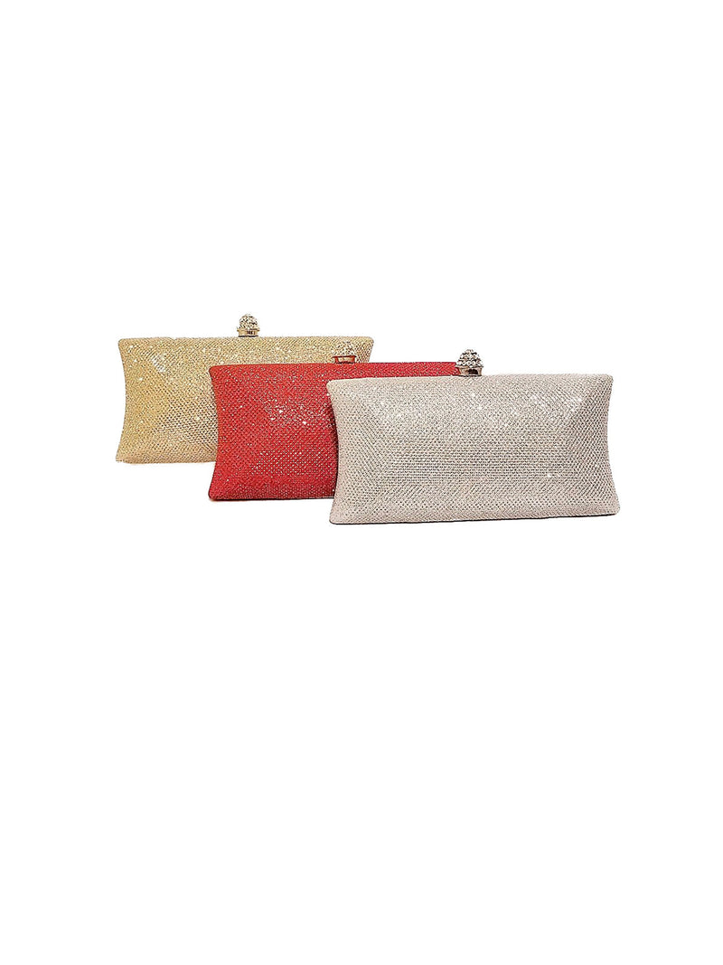 Hard Glitter Clutch