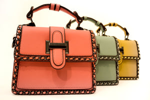 Mini Faux Leather Bag