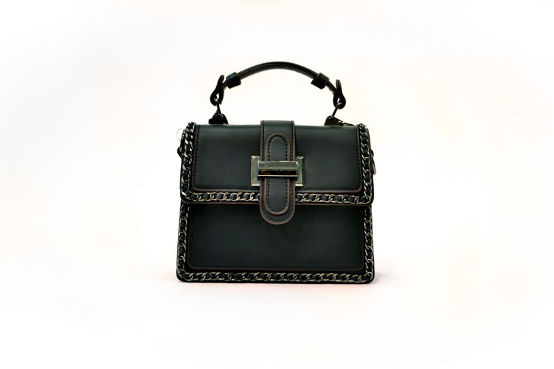 Mini Faux Leather Bag