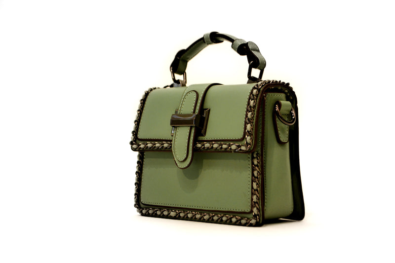 Mini Faux Leather Bag