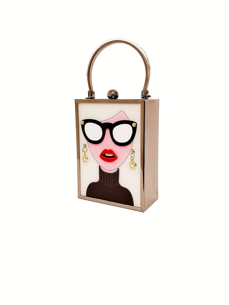 Woman Face Clutch