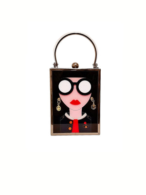 Woman Face Clutch