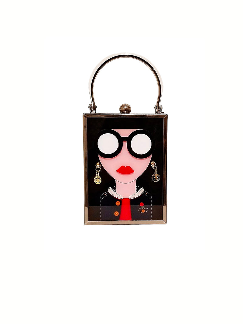 Woman Face Clutch