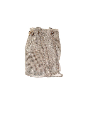Large Rhinestone Bucket Bag