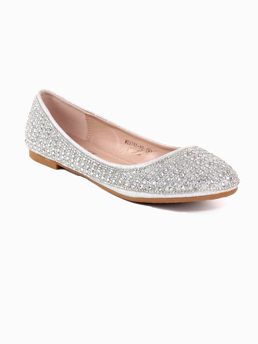 Glitter Crystal Slip-ons